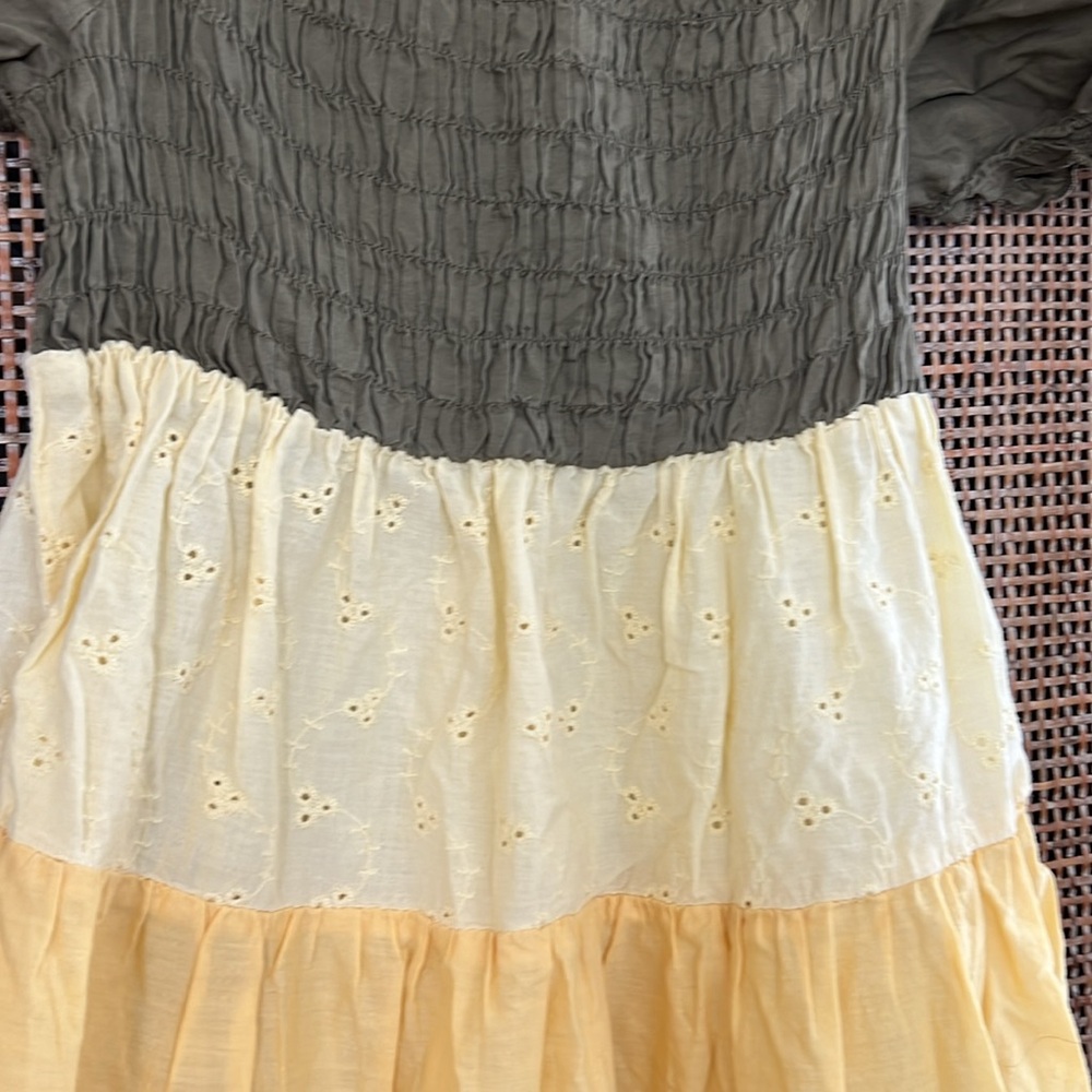 πBUY 3 for $15π πWomenβs Teen Eyelet Babydoll top size Small - Picture 2 of 3